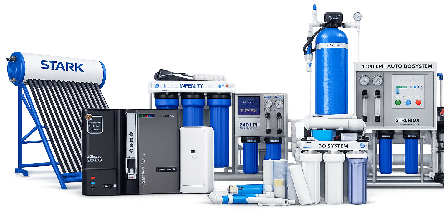 Water quality testing for Infinity Water Solution